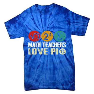 Cute Math Pi Day Math Teachers Math Lover Numbers And Pi Day Cool Gift Tie-Dye T-Shirt