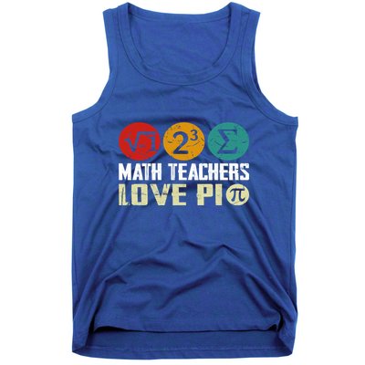 Cute Math Pi Day Math Teachers Math Lover Numbers And Pi Day Cool Gift Tank Top