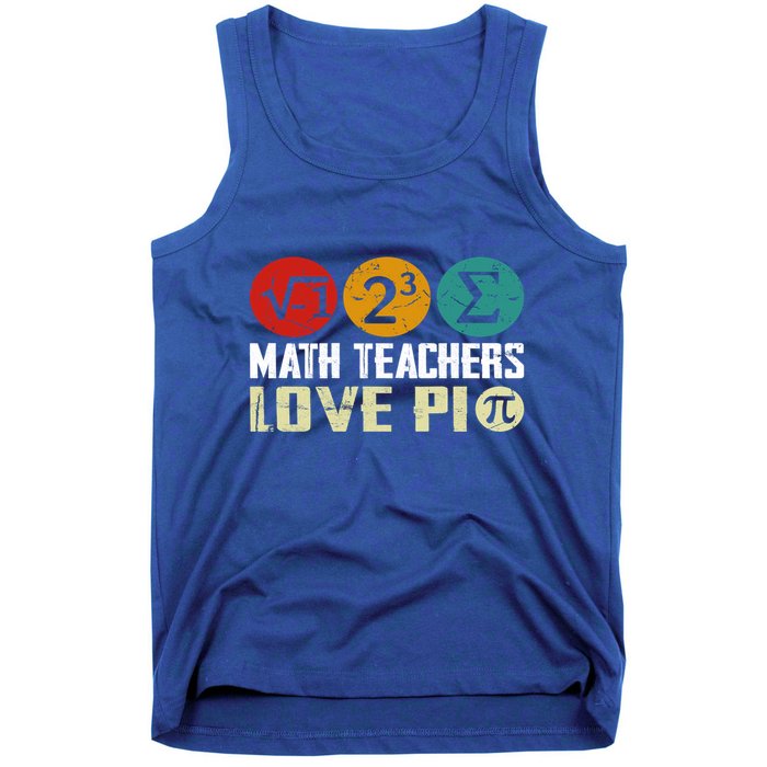 Cute Math Pi Day Math Teachers Math Lover Numbers And Pi Day Cool Gift Tank Top