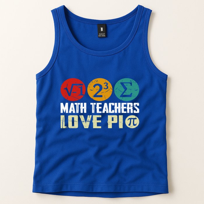 Cute Math Pi Day Math Teachers Math Lover Numbers And Pi Day Cool Gift Tank Top
