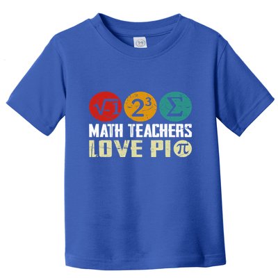 Cute Math Pi Day Math Teachers Math Lover Numbers And Pi Day Cool Gift Toddler T-Shirt
