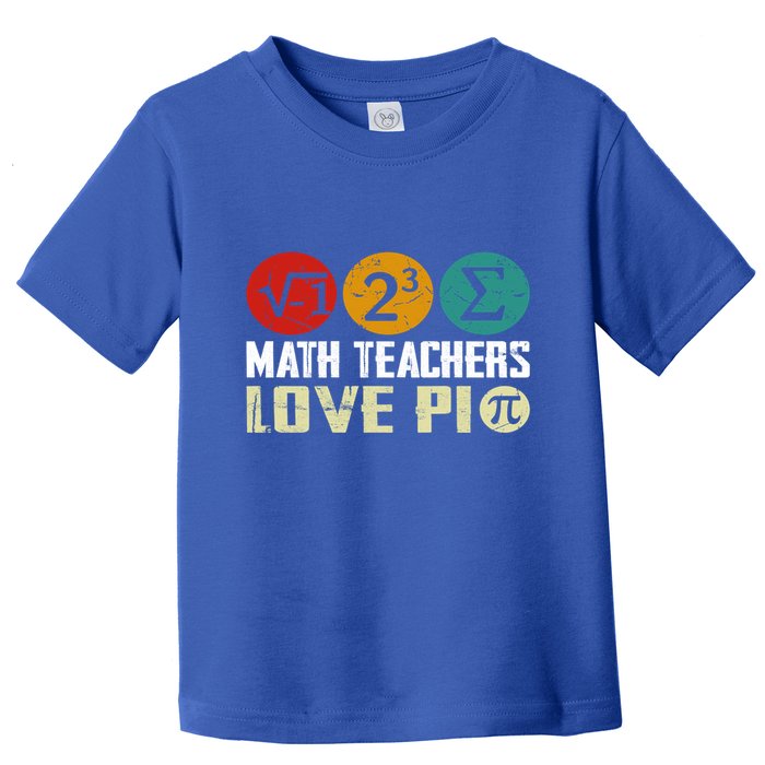 Cute Math Pi Day Math Teachers Math Lover Numbers And Pi Day Cool Gift Toddler T-Shirt