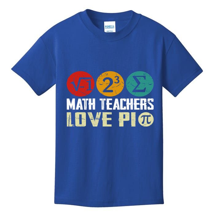 Cute Math Pi Day Math Teachers Math Lover Numbers And Pi Day Cool Gift Kids T-Shirt
