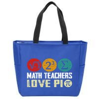 Cute Math Pi Day Math Teachers Math Lover Numbers And Pi Day Cool Gift Zip Tote Bag