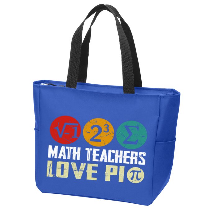 Cute Math Pi Day Math Teachers Math Lover Numbers And Pi Day Cool Gift Zip Tote Bag