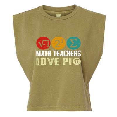 Cute Math Pi Day Math Teachers Math Lover Numbers And Pi Day Cool Gift Garment-Dyed Women's Muscle Tee