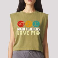 Cute Math Pi Day Math Teachers Math Lover Numbers And Pi Day Cool Gift Garment-Dyed Women's Muscle Tee