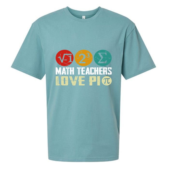 Cute Math Pi Day Math Teachers Math Lover Numbers And Pi Day Cool Gift Sueded Cloud Jersey T-Shirt