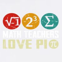 Cute Math Pi Day Math Teachers Math Lover Numbers And Pi Day Cool Gift Garment-Dyed Sweatshirt