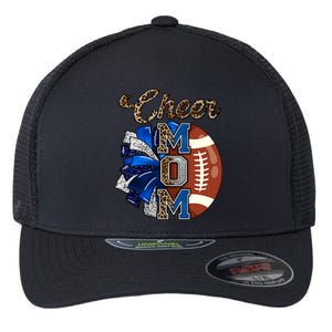 Cheer Mom Pom Pom Football Flexfit Unipanel Trucker Cap