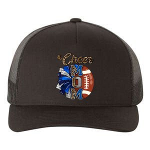 Cheer Mom Pom Pom Football Yupoong Adult 5-Panel Trucker Hat