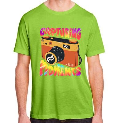 Capturing Mots Photography Photographer Camera Gift Adult ChromaSoft Performance T-Shirt