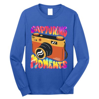 Capturing Mots Photography Photographer Camera Gift Long Sleeve Shirt