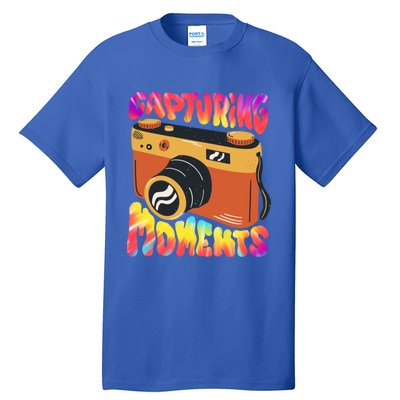 Capturing Mots Photography Photographer Camera Gift Tall T-Shirt