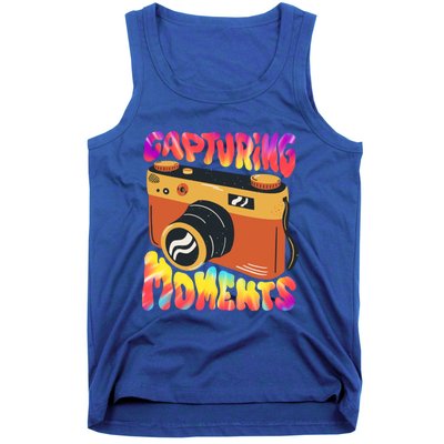 Capturing Mots Photography Photographer Camera Gift Tank Top