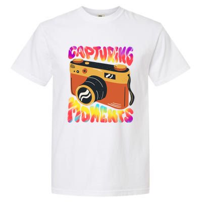 Capturing Mots Photography Photographer Camera Gift Garment-Dyed Heavyweight T-Shirt