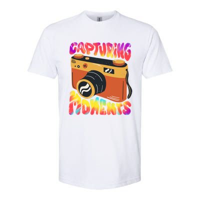 Capturing Mots Photography Photographer Camera Gift Softstyle CVC T-Shirt