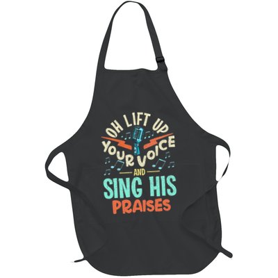 Christian Music Quote Inspirational Choir Singer Or Director Apron