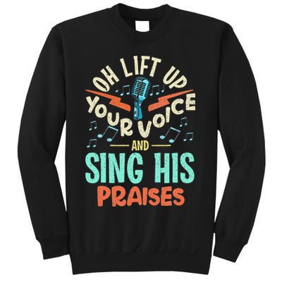Christian Music Quote Inspirational Choir Singer Or Director Sweatshirt