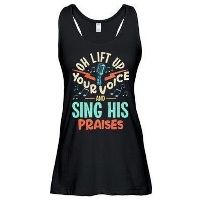 Christian Music Quote Inspirational Choir Singer Or Director Ladies Essential Flowy Tank