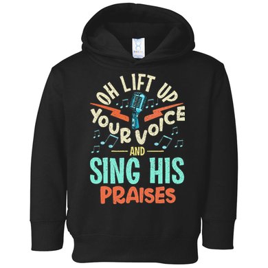 Christian Music Quote Inspirational Choir Singer Or Director Toddler Hoodie