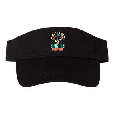 Christian Music Quote Inspirational Choir Singer Or Director Visor