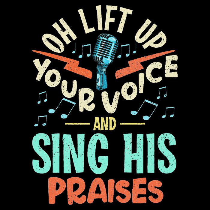 Christian Music Quote Inspirational Choir Singer Or Director Zip Tote Bag