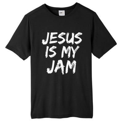 Christian Music Quote Gift For Worship Jesus Is My Jam Tall Fusion ChromaSoft Performance T-Shirt