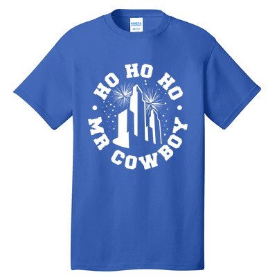 Christmas Movies Quote Ho Ho Ho Mr Cow Xmas Movie Fan Gift Tall T-Shirt