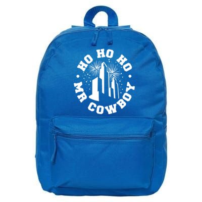 Christmas Movies Quote Ho Ho Ho Mr Cow Xmas Movie Fan Gift 16 in Basic Backpack