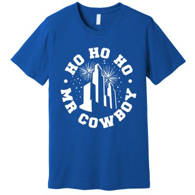 Christmas Movies Quote Ho Ho Ho Mr Cow Xmas Movie Fan Gift Premium T-Shirt