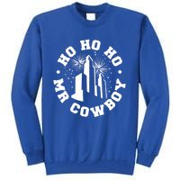 Christmas Movies Quote Ho Ho Ho Mr Cow Xmas Movie Fan Gift Tall Sweatshirt