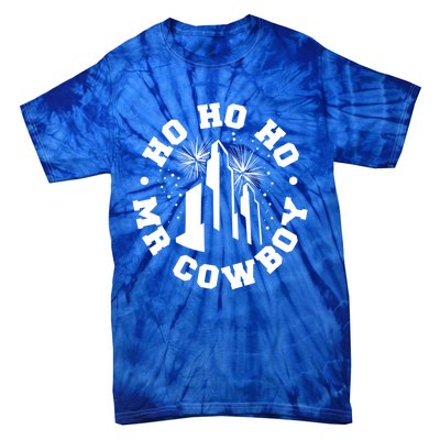 Christmas Movies Quote Ho Ho Ho Mr Cow Xmas Movie Fan Gift Tie-Dye T-Shirt