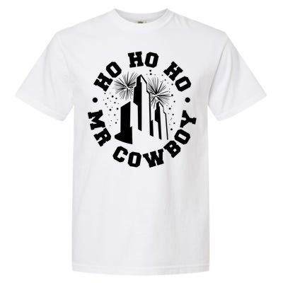 Christmas Movies Quote Ho Ho Ho Mr Cow Xmas Movie Fan Gift Garment-Dyed Heavyweight T-Shirt