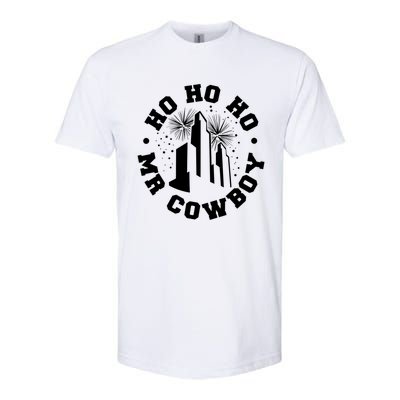 Christmas Movies Quote Ho Ho Ho Mr Cow Xmas Movie Fan Gift Softstyle CVC T-Shirt