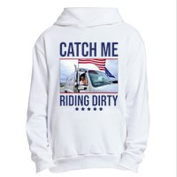 Catch Me Riding Dirty Trump Garbage Man In Trash Truck Urban Pullover Hoodie