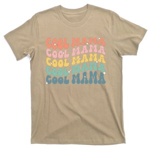 Cool Mama Retro Mothers Day New Mom Pregnancy Announcement T-Shirt