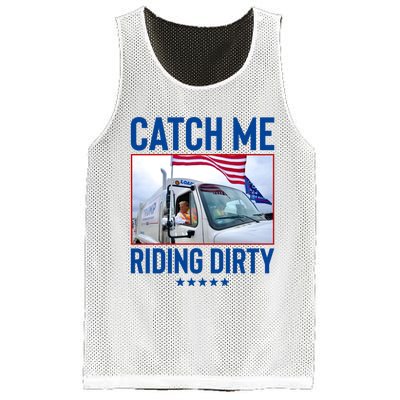 Catch Me Riding Dirty Mesh Reversible Basketball Jersey Tank