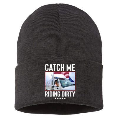 Catch Me Riding Dirty Sustainable Knit Beanie