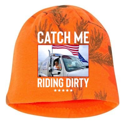 Catch Me Riding Dirty Kati - Camo Knit Beanie