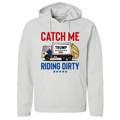 Catch Me Riding Dirty Performance Fleece Hoodie