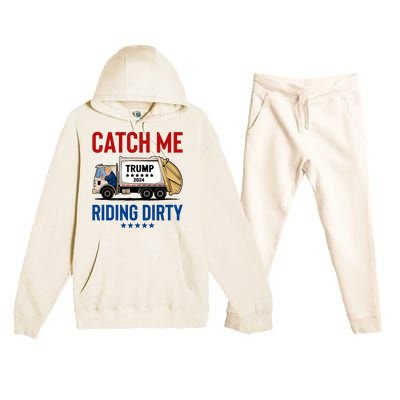 Catch Me Riding Dirty Premium Hooded Sweatsuit Set