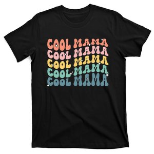 Cool Mama Retro Mothers Day New Mom Pregnancy Announcement T-Shirt