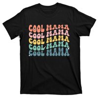 Cool Mama Retro Mothers Day New Mom Pregnancy Announcement T-Shirt