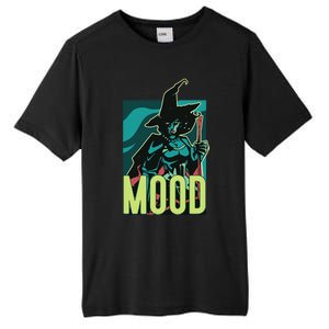 Current Mood Resting Witch Face Halloween Meme Funny Scary Gift Tall Fusion ChromaSoft Performance T-Shirt