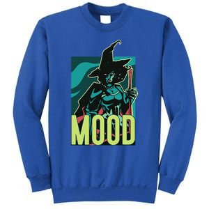 Current Mood Resting Witch Face Halloween Meme Funny Scary Gift Sweatshirt