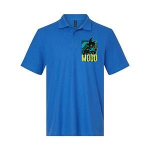 Current Mood Resting Witch Face Halloween Meme Funny Scary Gift Softstyle Adult Sport Polo