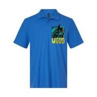 Current Mood Resting Witch Face Halloween Meme Funny Scary Gift Softstyle Adult Sport Polo