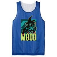 Current Mood Resting Witch Face Halloween Meme Funny Scary Gift Mesh Reversible Basketball Jersey Tank