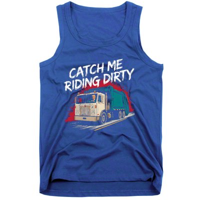 Catch Me Riding Dirty Garbage Vote Trump 2024 Tank Top